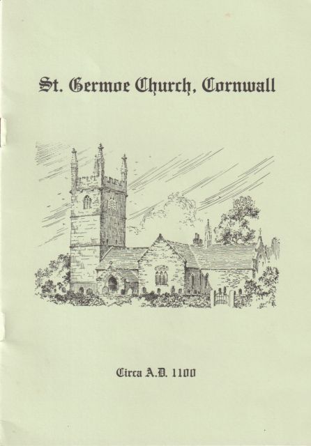 St Germoe Church, Cornwall circa A D 1100 with some notes on St. Germoe and St. Germoe's Chair K.Y. Ashwell