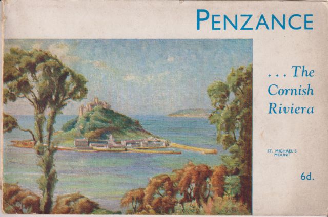 The Official Guide to Penzance... The Cornish Riviera  (Including the Land's End District and the Isles of Scilly) D.J. Beattie