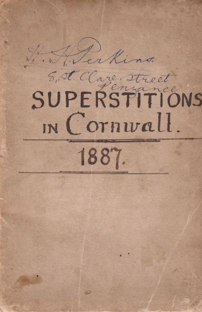 Superstitions in Cornwall Thomas Cornish