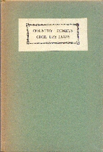 Country Comets Cecil Day Lewis