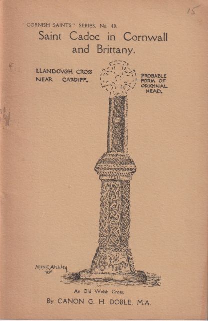 Saint Cadoc in Cornwall and Brittany G.H. Doble