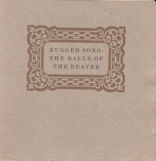 Rugger Song: The Balls of the Beaver Gavin Ewart
