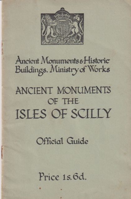 Ancient Monuments of the Isles of Scilly B.H.St. J O'Neil