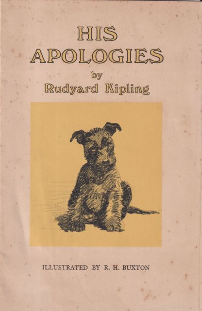 His Apologies Rudyard Kipling