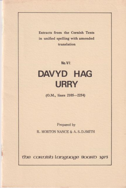 Davyd Hag Urry R Morton Nance