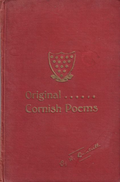 Otiginal Cornish Poems William Quintrell