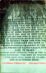 Inscriptions Anthony Thwaite